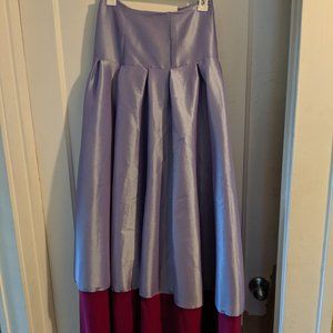 NWT Shabby Apple full length taffeta ball skirt